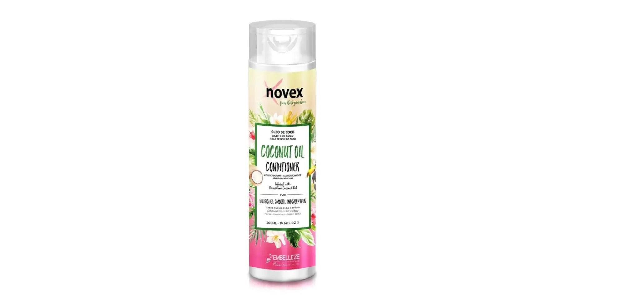 Novex Kokosnussöl Conditioner Flasche im Novex Conditioner Sortiment