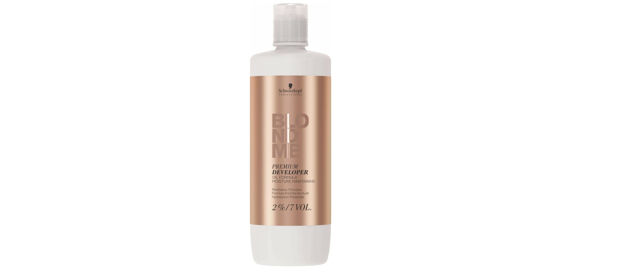 Weiße Flasche Haarpflegeconditioner aus der Schwarzkopf Oxydanten Kollektion
