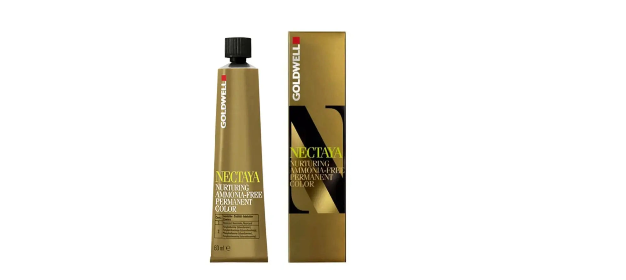 Goldwell Nectaya Haarkreide Tube und Box im Goldwell Tönung Sortiment