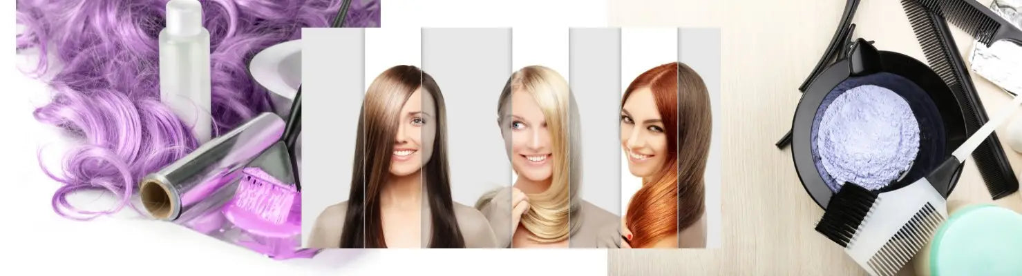 HaareFärbe- und Styling-Produkte aus der Kollektion Oxydanten