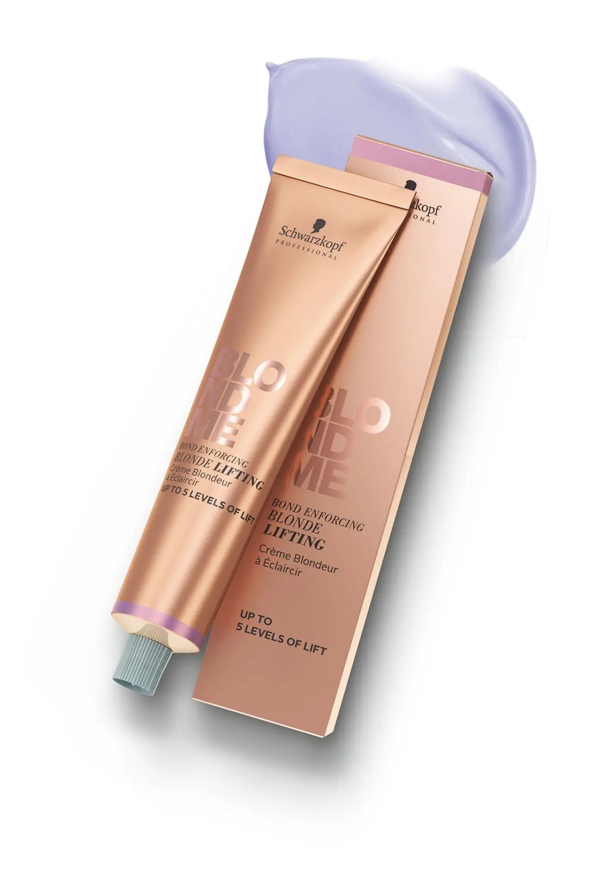 Blonde Haare Liftingsahne und Box aus der Schwarzkopf Tönung Kollektion