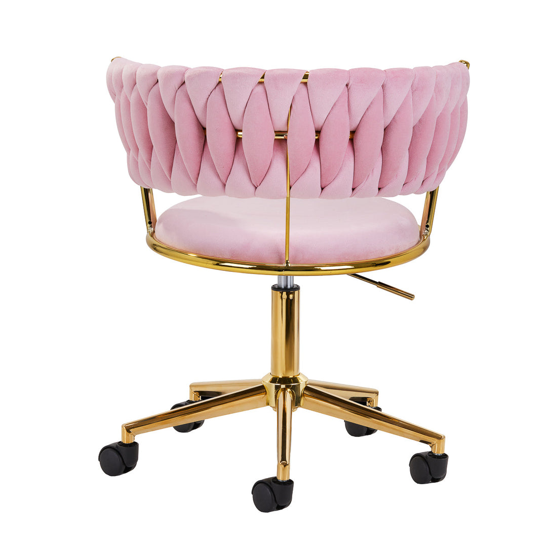 4Rico Drehstuhl QS-GW01G rosa