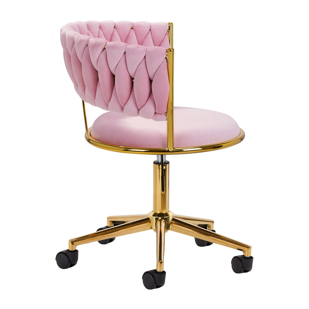 4Rico Drehstuhl QS-GW01G rosa