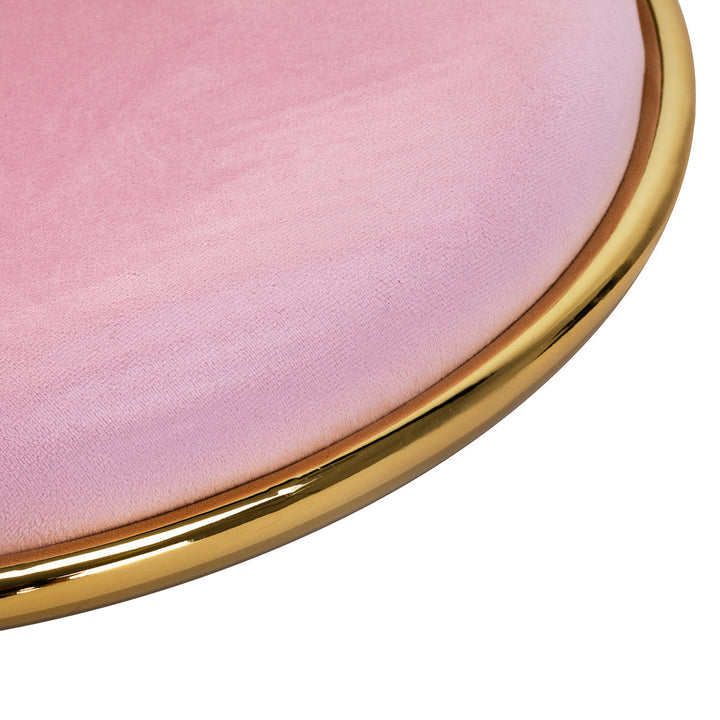 4Rico Drehstuhl QS-GW01G rosa