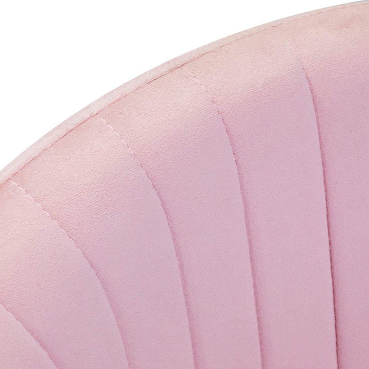 4Rico Drehstuhl QS-OF212G rosa