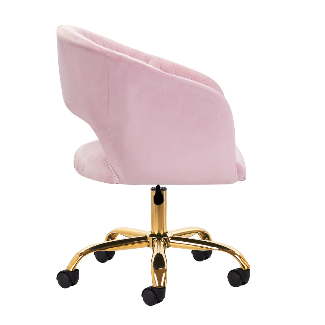 4Rico Drehstuhl QS-OF212G rosa