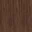 Gerade braune Haarsträhnen mit Alfaparf Milano Color Wear Produkt gezeigt