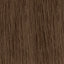 Gerade braune Haarsträhnen mit Alfaparf Milano Color Wear Produkt sichtbar