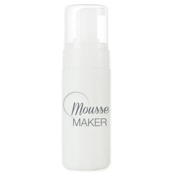 Weiße Mousse Maker Flasche von Alfaparf Milano Keratin Therapy Mousse Maker