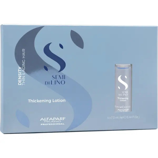 Alfaparf Milano Semi Di Lino Density Thickening Lotion 6x13 ml - Haarlotion