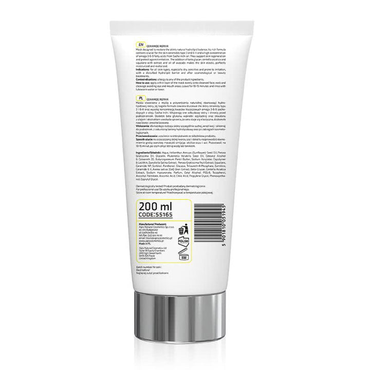 Apis CERAMIDE REPAIR Rebuilding Mask mit Ceramiden und Beta-Glucan 200 ml