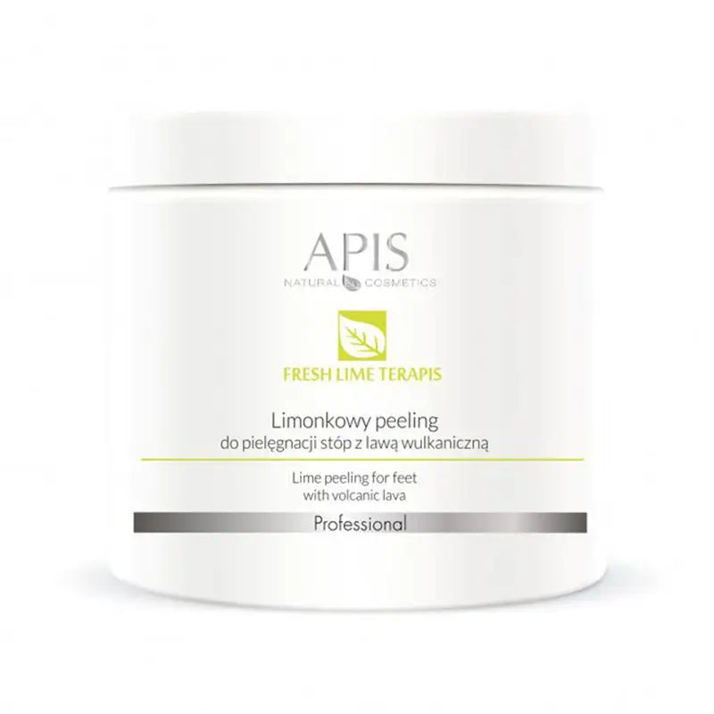 Lime Fußpeeling Produkt Apis frische Limette Therapis Limette Peeling für Füße 500g
