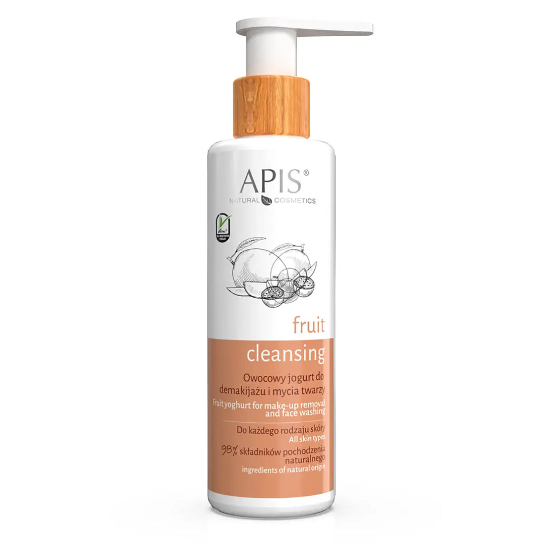 Apis Fruchtjoghurt zum Abschminken und Waschen des Gesichts 150 ml - Gesichtspflege