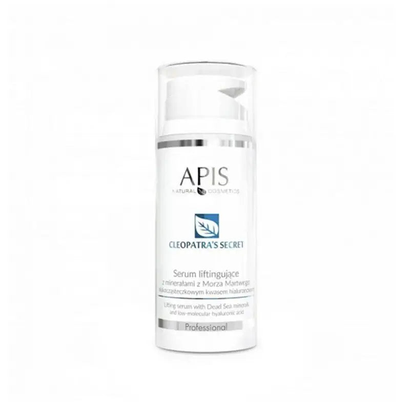 Weiße Flasche des Cleopatra Geheimnis von Cleopatra Lifting Serums mit Mineralien 100ml