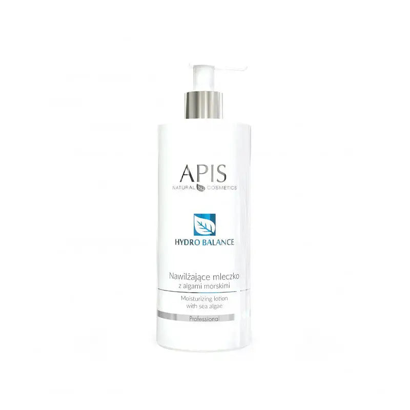 Weiße Lotionflasche mit Pump für Apis Hydro Balance Feuchtigkeitsmilch 500 ml