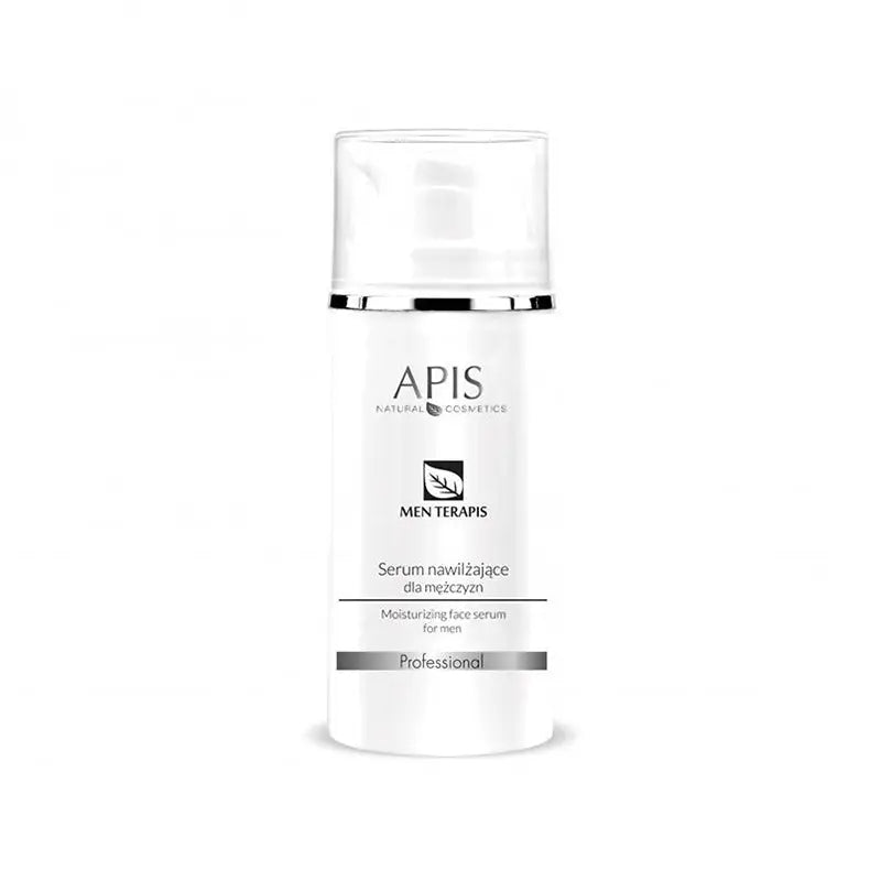 Weiße Flasche des Apis Men Terapi Feuchtigkeitsspendendes Serum für Männer 100ml