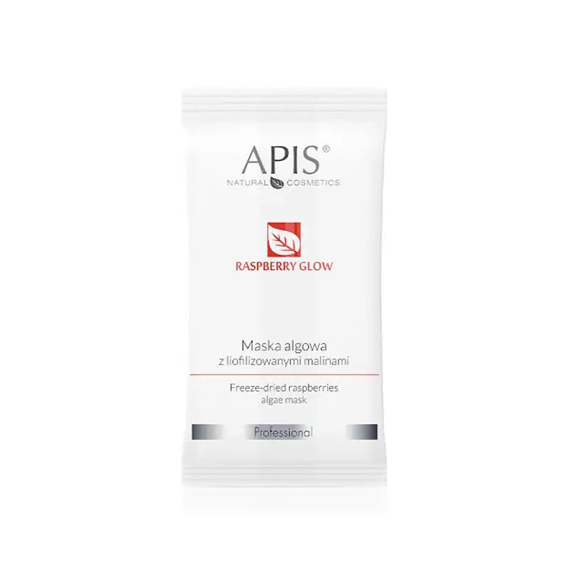 Apis Raspberry Glow Algenmaske mit gefriergetrockneten Himbeeren 20g - Masken