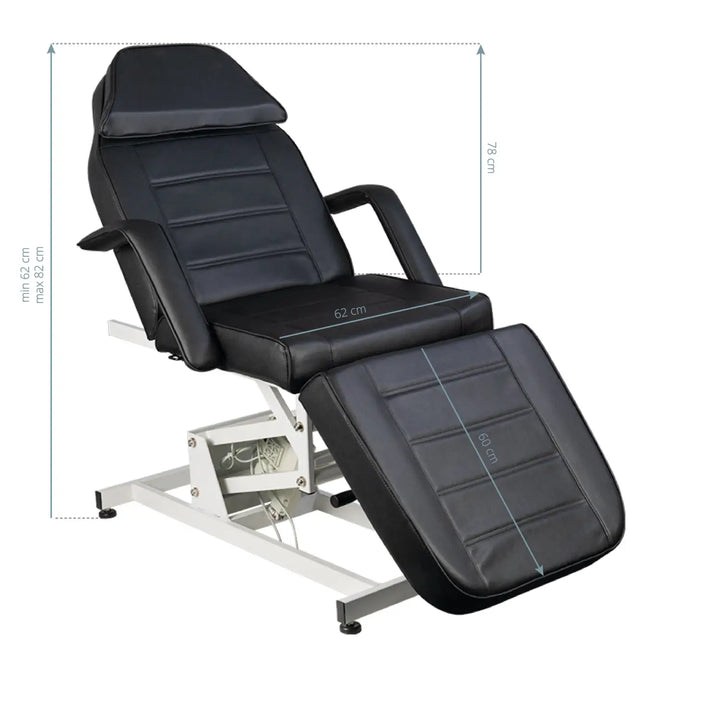 Azzurro Elektrische Kosmetikliege 673a 1 Motor Schwarz - Kosmetikstuhl
