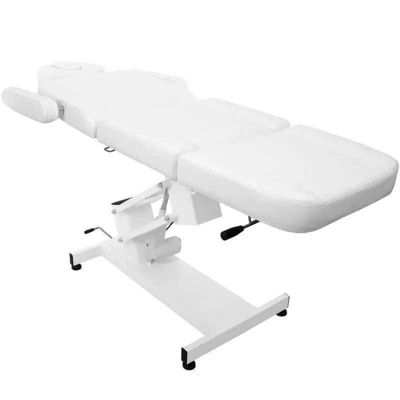 Weiße verstellbare Massageliege Azzurro Elektrische Kosmetikliege 705 mit 1 Motor
