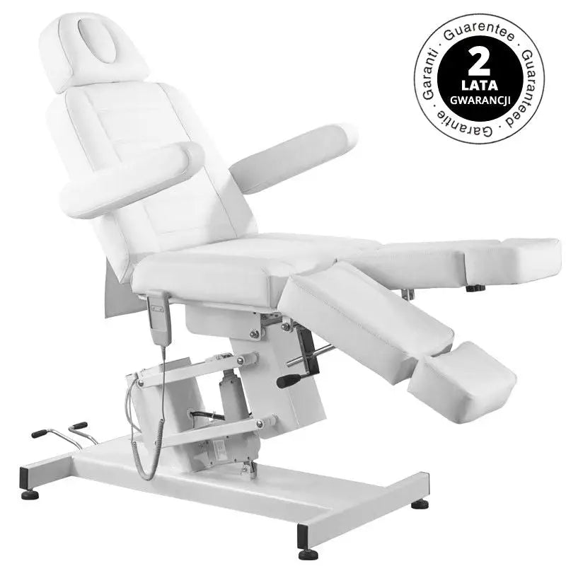 Weiße elektrische Massagebank Azzurro Elektrische Kosmetikliege 706 pedi 1 Motor