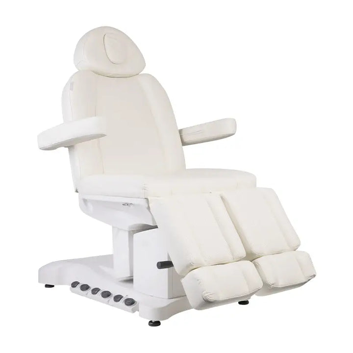 Azzurro Elektrische Kosmetikliege 708BS Pedi Pro Exclusive 3 Motoren Beheizbar - Kosmetikstuhl
