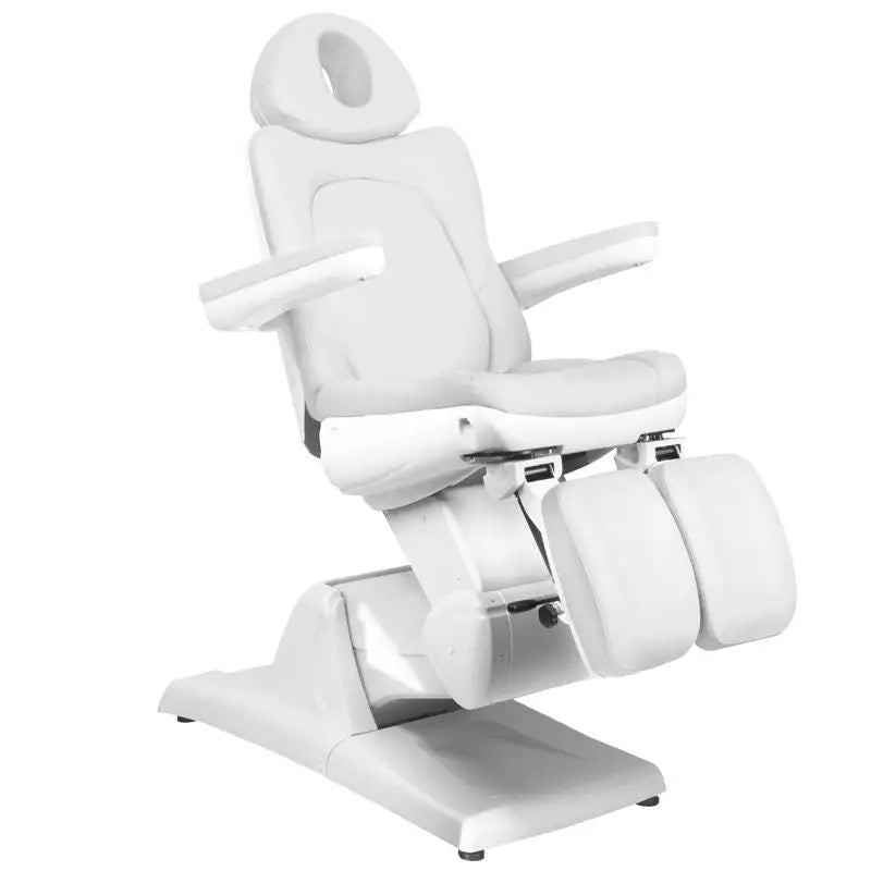 Weiße elektrische Massagebank Azzurro Elektrische Kosmetikliege 870s Pedi 3 Motoren