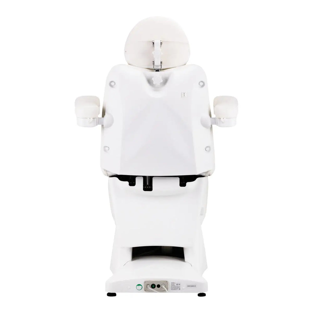 Weißer humanoider Roboter auf der Azzurro Elektrische Kosmetikliege 878