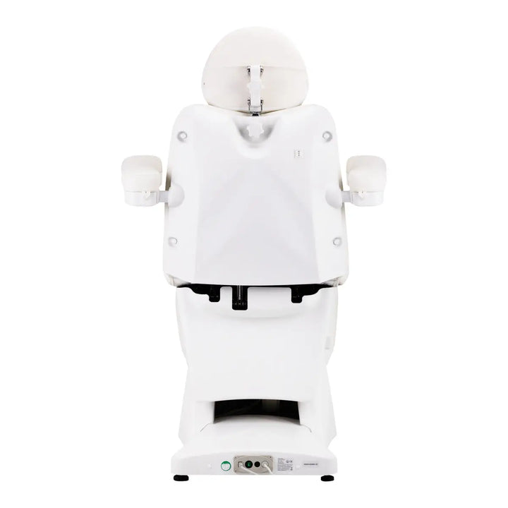 Weißer humanoider Roboter auf der Azzurro Elektrische Kosmetikliege 878