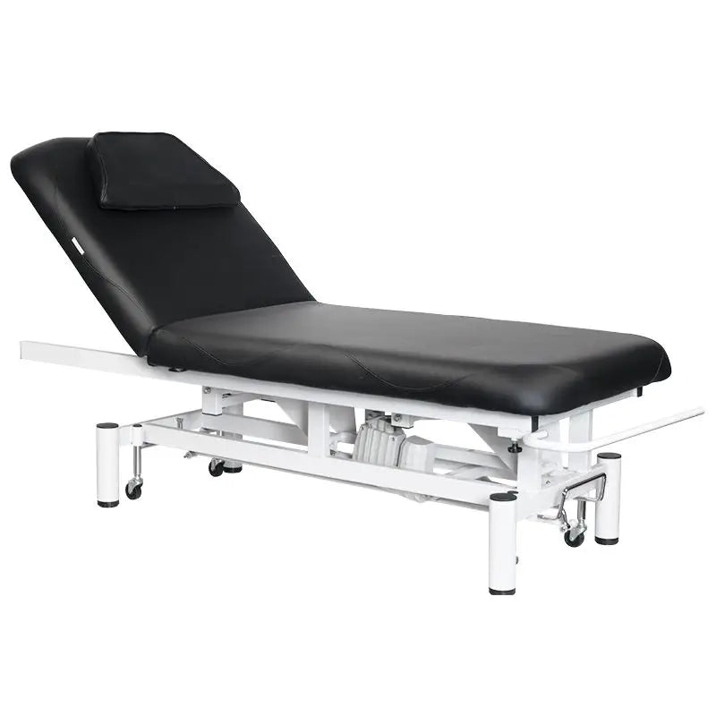 Schwarbe elektrische Massageliege Azzurro 684 mit verstellbarem Kopfteil und Metallrahmen