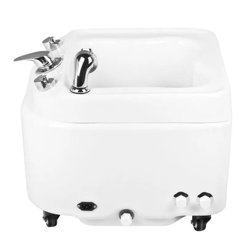 Weiße Pediküre Spa-Badewanne mit Hydromassage für entspannte Fußpflege Azzurro A023