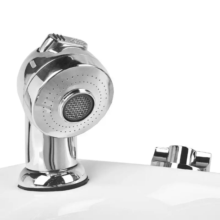 Chrome-Duschkopf mit Sprühöffnungen für das Azzurro Fussbadewanne Pediküre Hydromassage