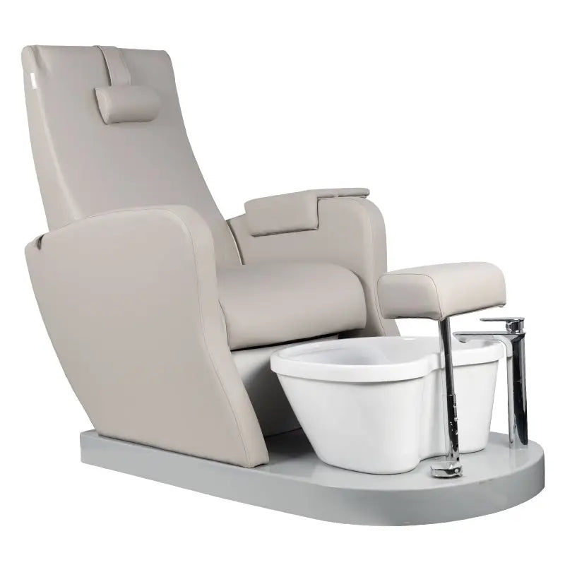 Azzurro Fußpflegestuhl Pediküre Spa 016 Grau - Fußpflegestühle