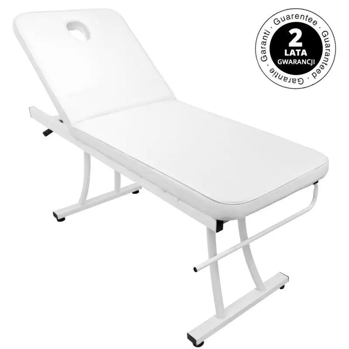 Weiße verstellbare Massageliege Azzurro Massageliege 328 Weiß