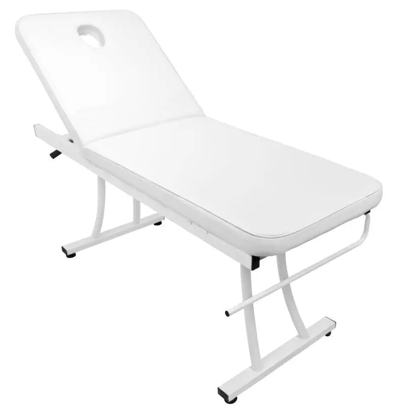 Weiße Azzurro Massageliege 328 für professionellen Massagekomfort