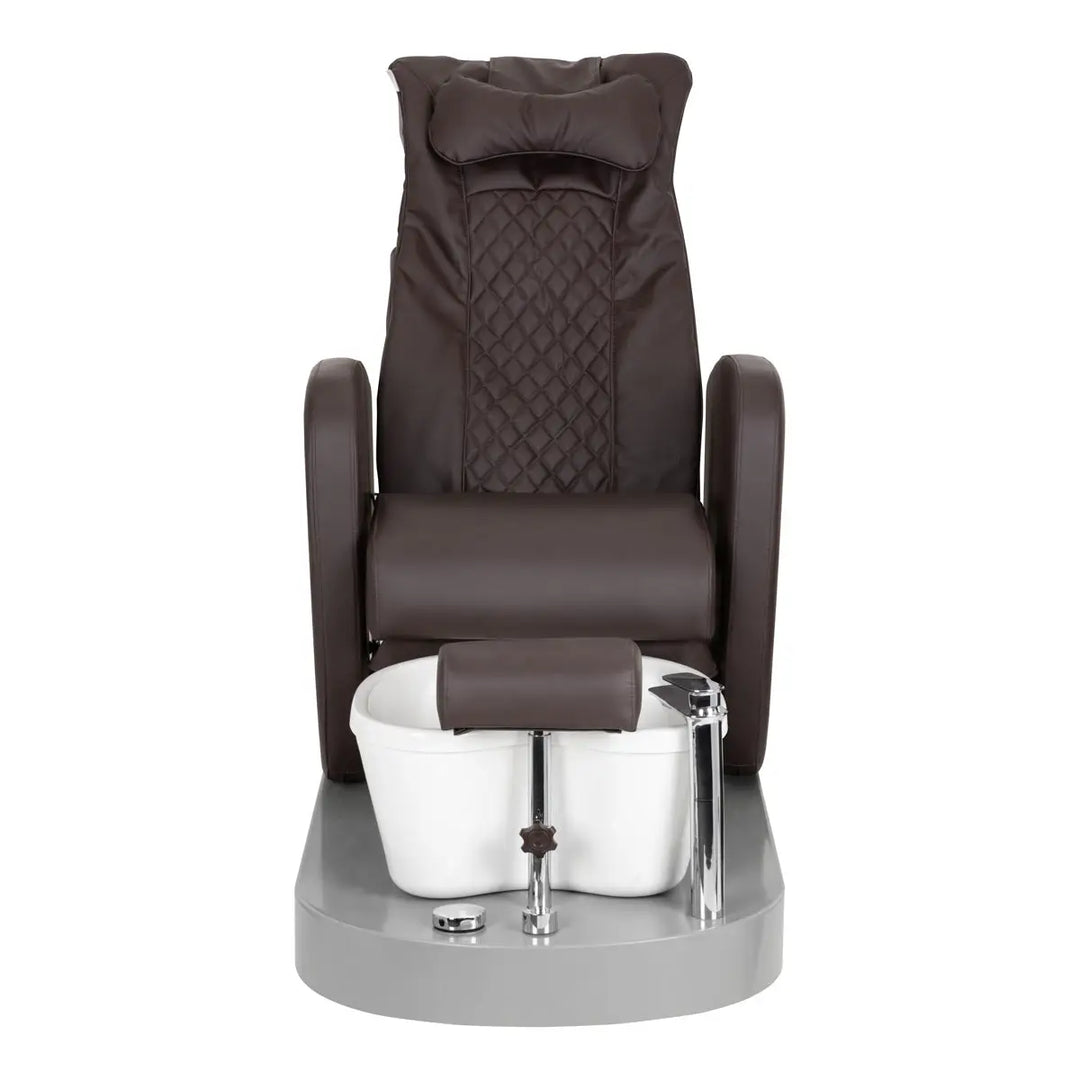 Azzurro Spa Chair Für Pediküre 016C mit Hydromassage Braun - Kosmetikliege
