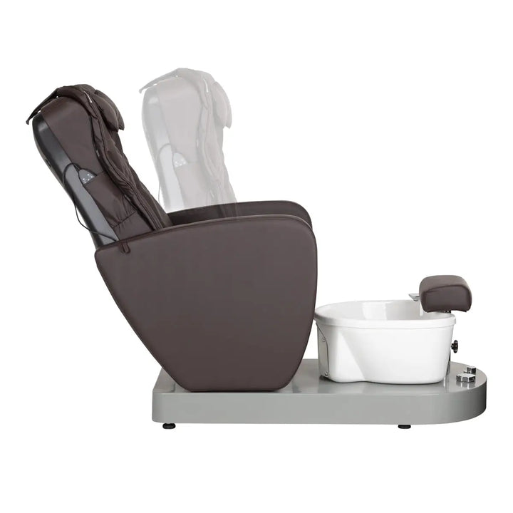 Azzurro Spa Chair Für Pediküre 016C mit Hydromassage Braun - Kosmetikliege