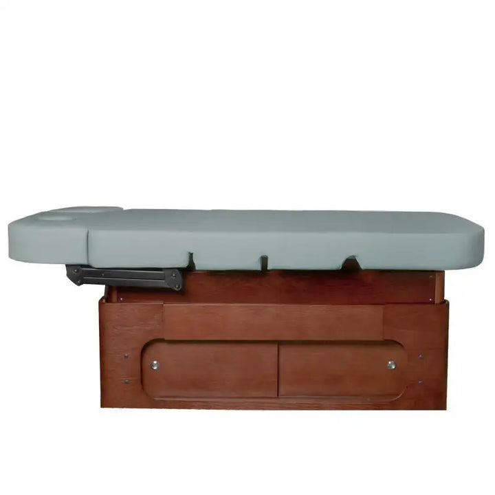 Massage-Tisch mit Holzbasis für Azzurro Spa-Kosmetikliege Wood 361A 4 Motoren
