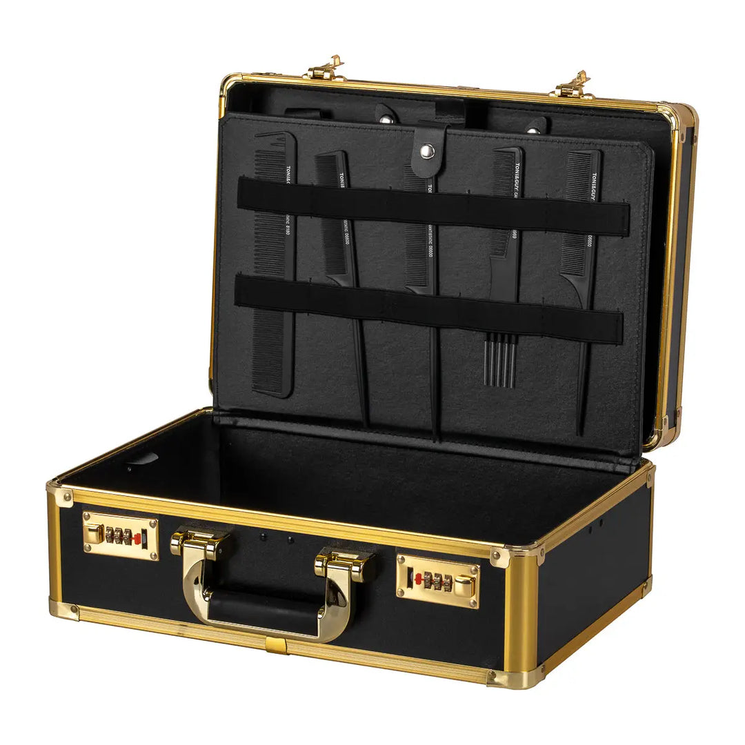 Barber Koffer gold schwarz - Koffer