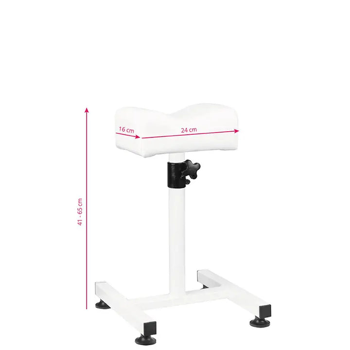 Verstellbare weiße Pediküre Armlehne Beinauflage für Pediküre 117 weiß