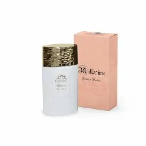 Weiße und goldene Parfümflasche mit Box für Chogan Parfum 30ml