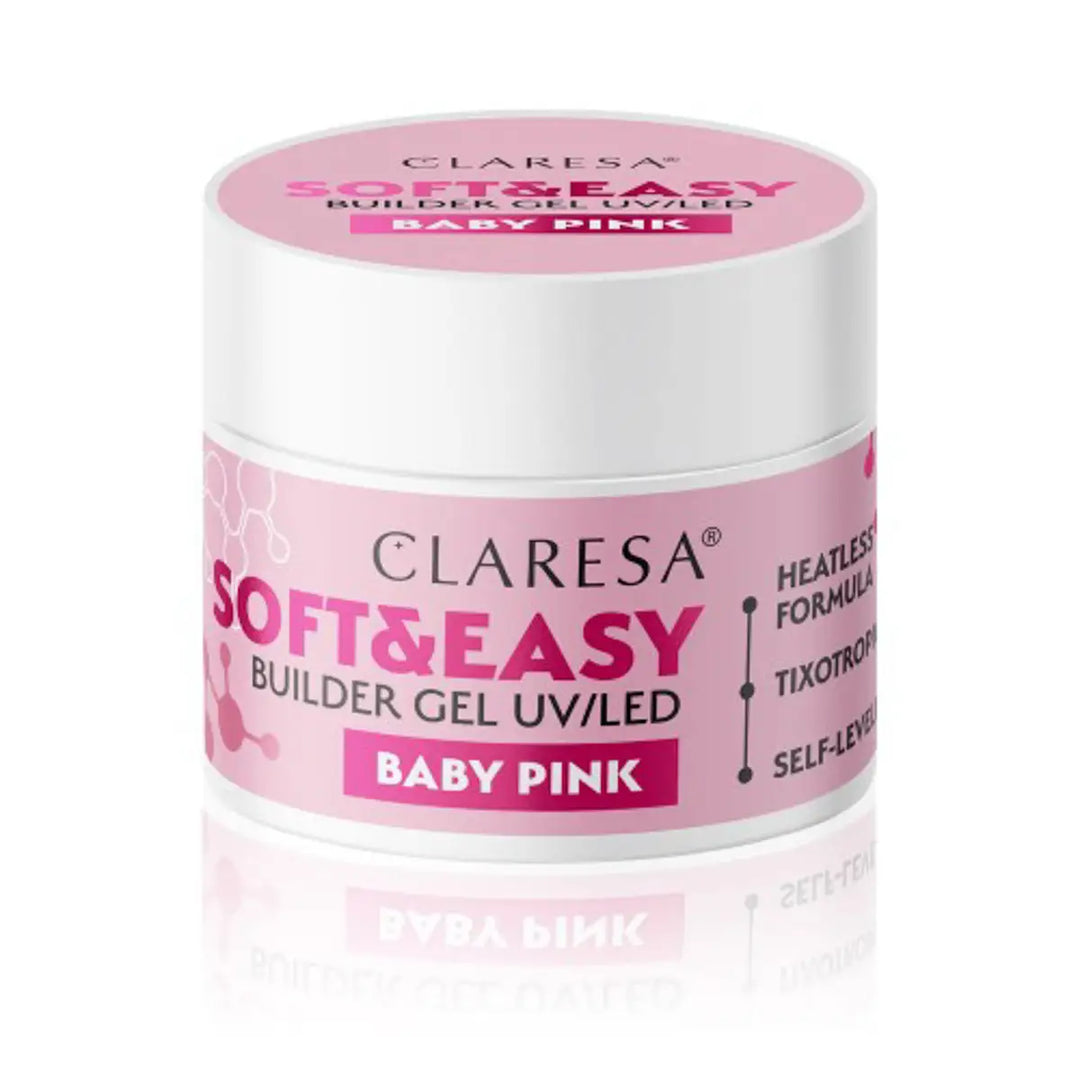Claresa Aufbaugel Soft&Easy Gel Baby rosa 12g - Aufbaugel