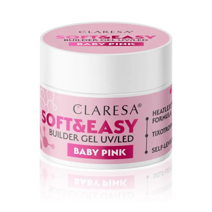 Claresa Aufbaugel Soft&Easy Gel Baby rosa 45g - Aufbaugel