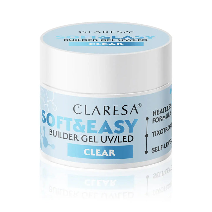 Claresa Aufbaugel Soft&Easy Gel clear 90g - Aufbaugel