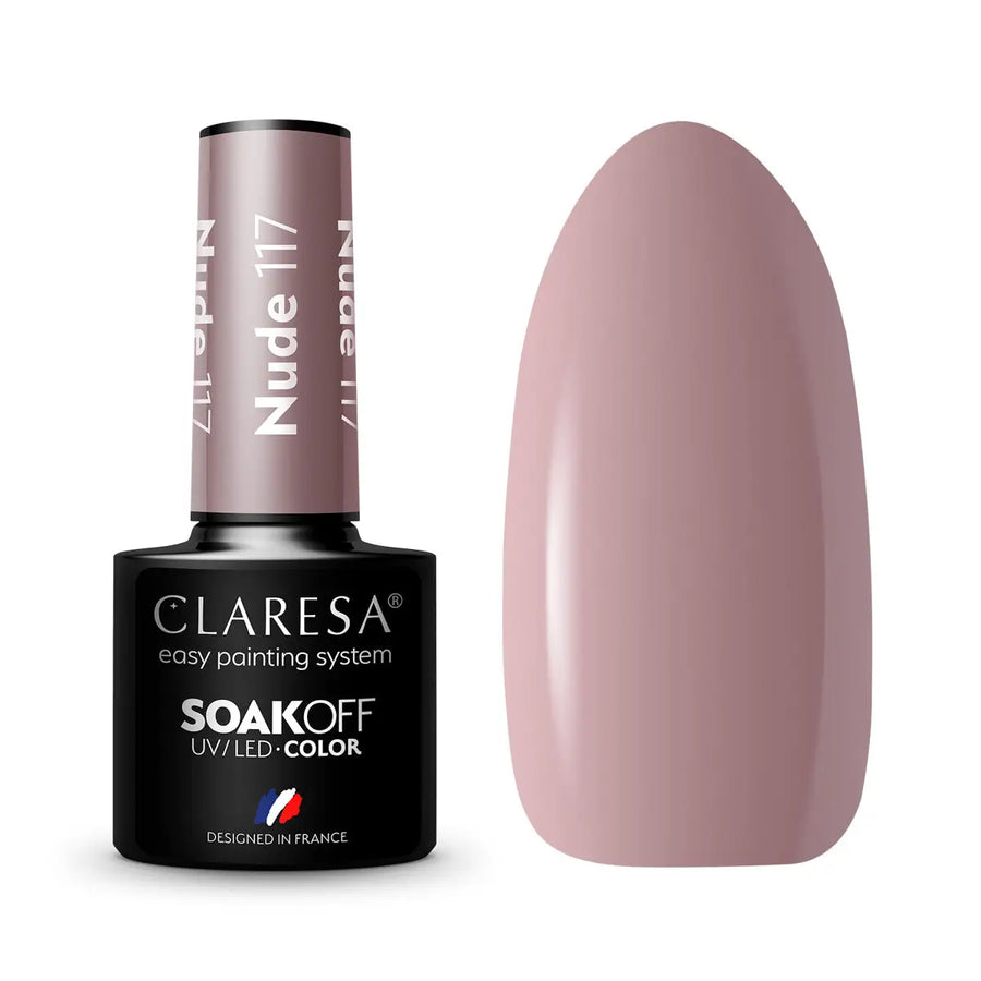 Claresa Gel Politur Nude 117 -5g - Nagellack