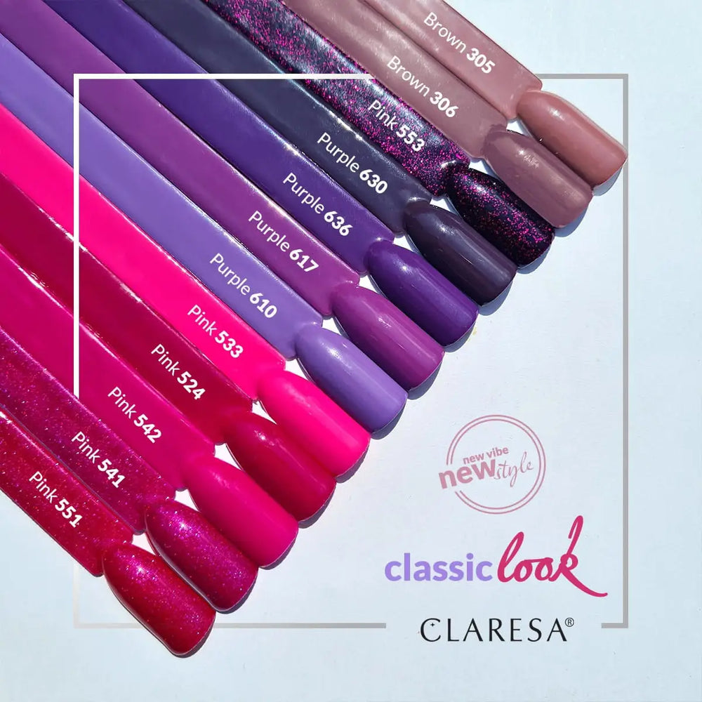 Claresa Gel Politur Pink 524 -5g - Nagellack