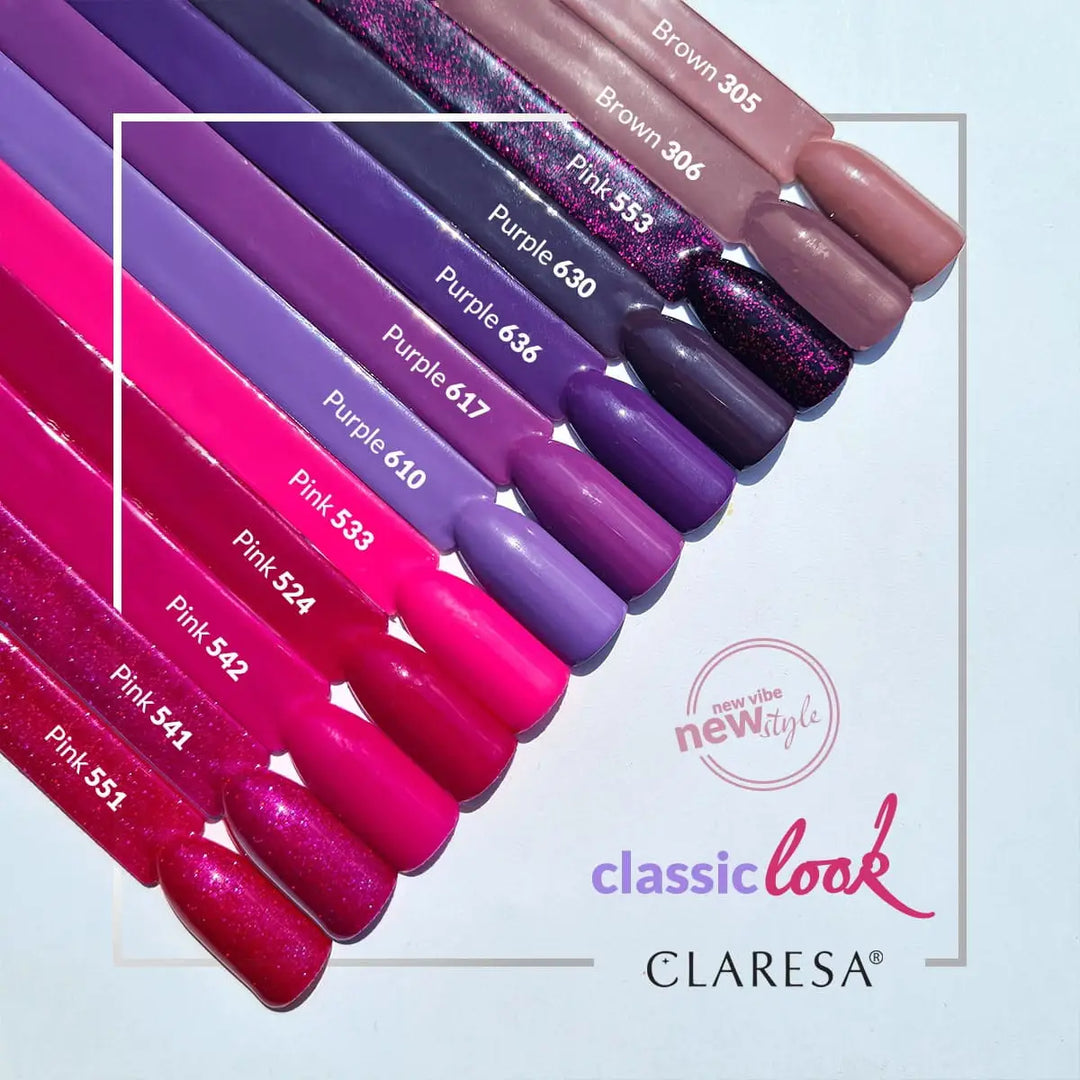 Claresa Gel Politur Pink 524 -5g - Nagellack