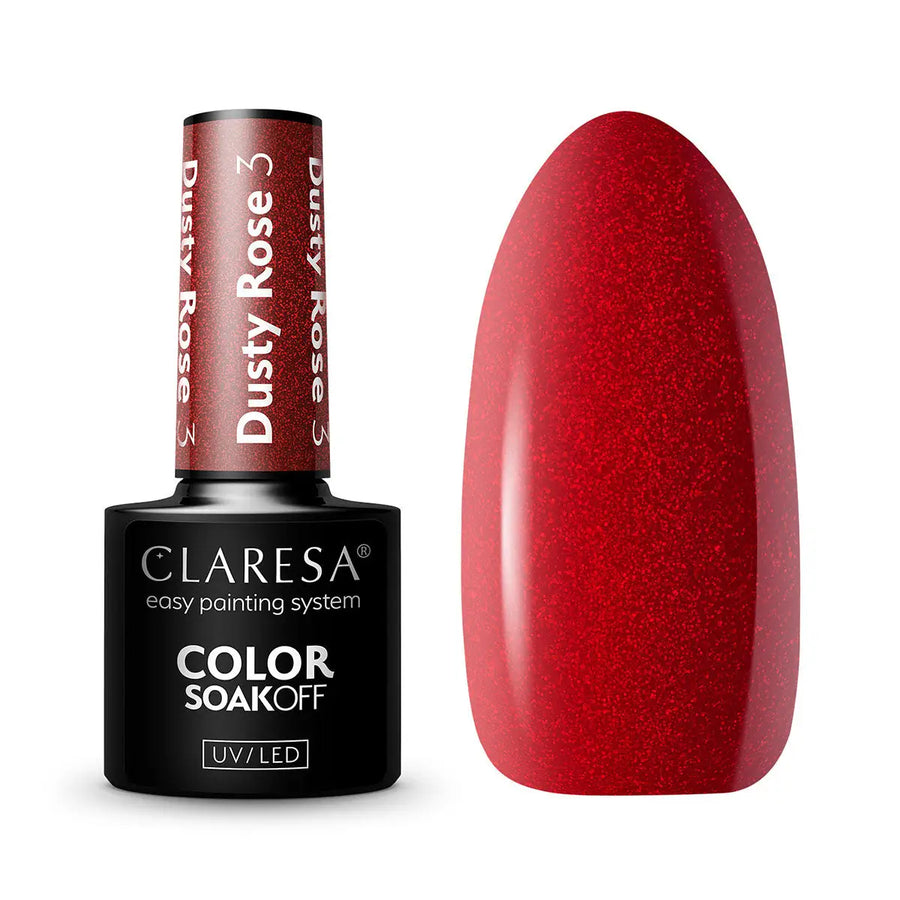 Claresa Gelpolitur Dusty Rose 3 -5g - Nagellack