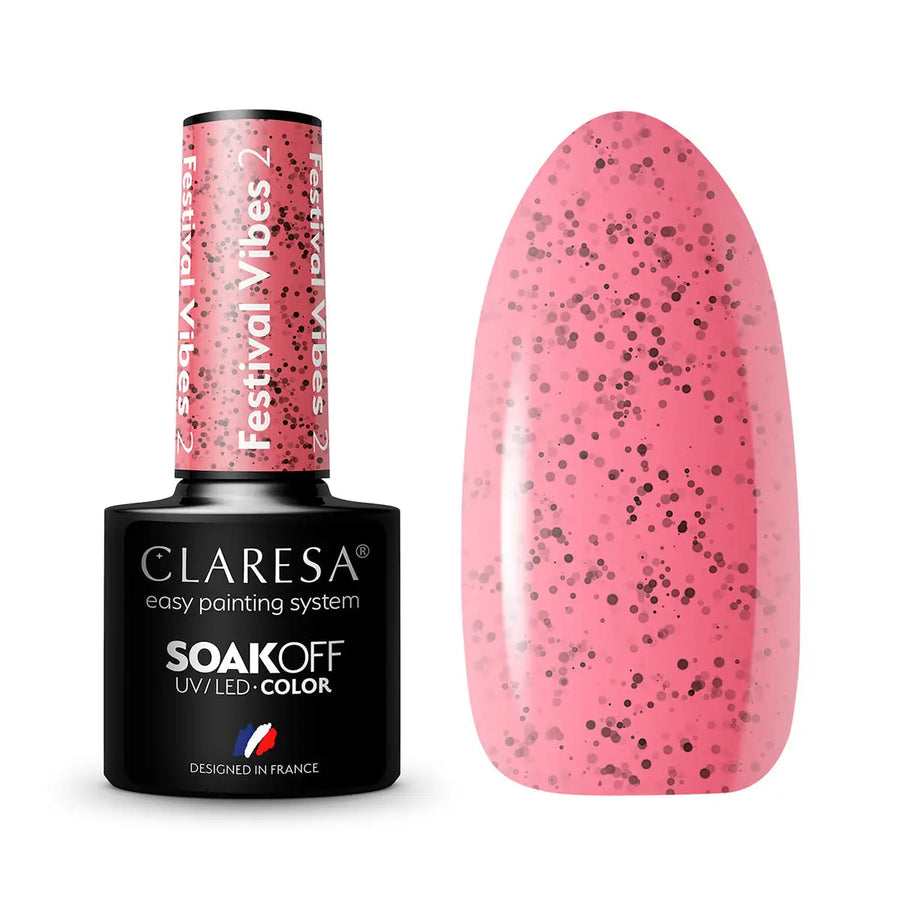Claresa Hybrid Politur Festival Vibes 2 -5g - Nagellack