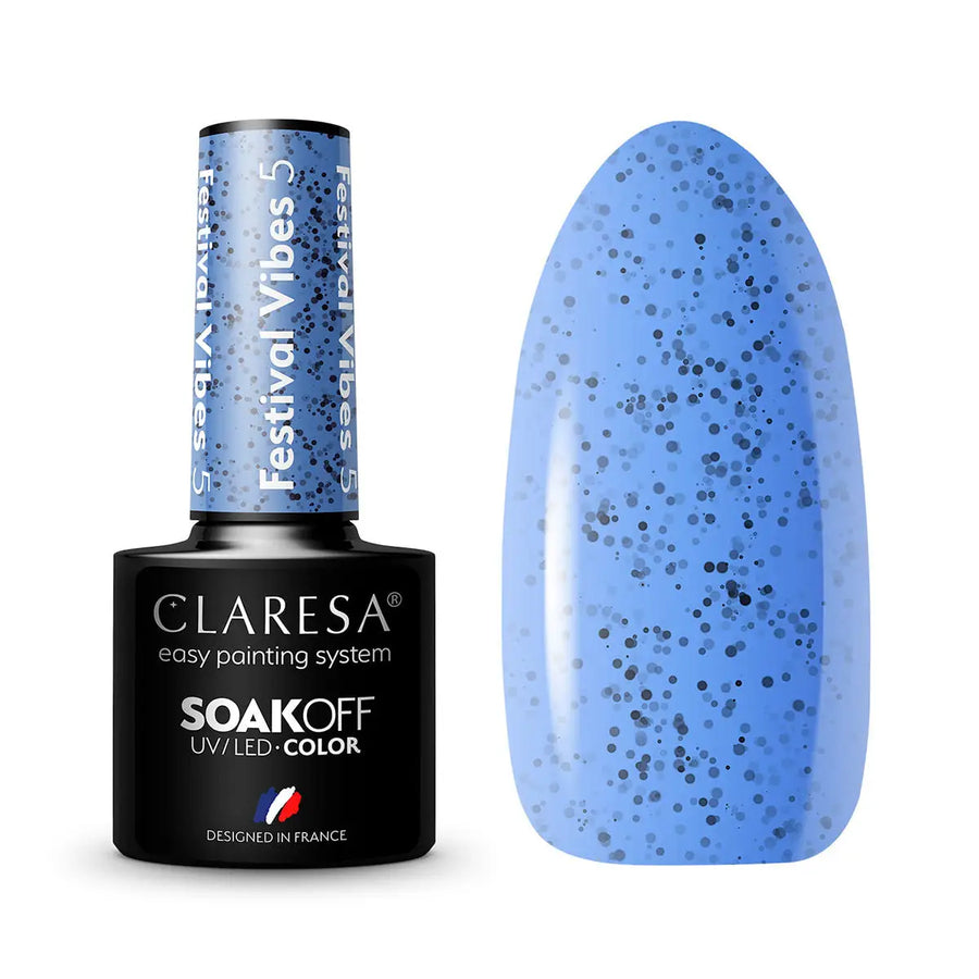 Claresa Hybrid Politur Festival Vibes 5 -5g - Nagellack