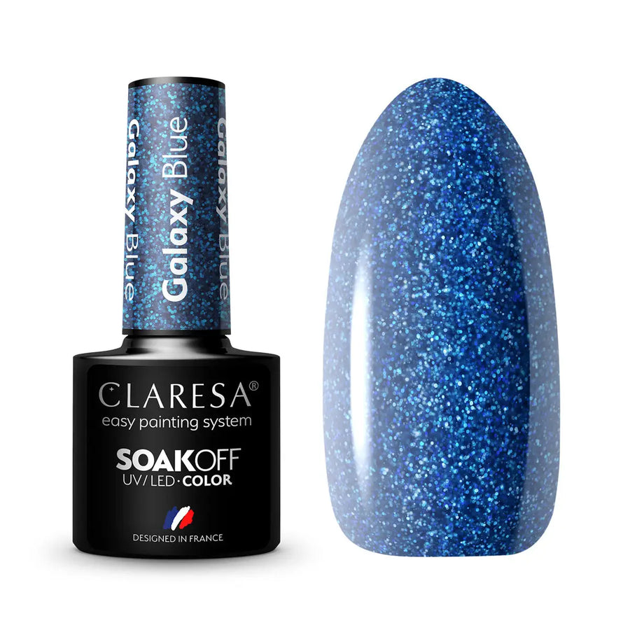 Claresa Hybrid Politur Galaxy Blue 5g - Nagellack